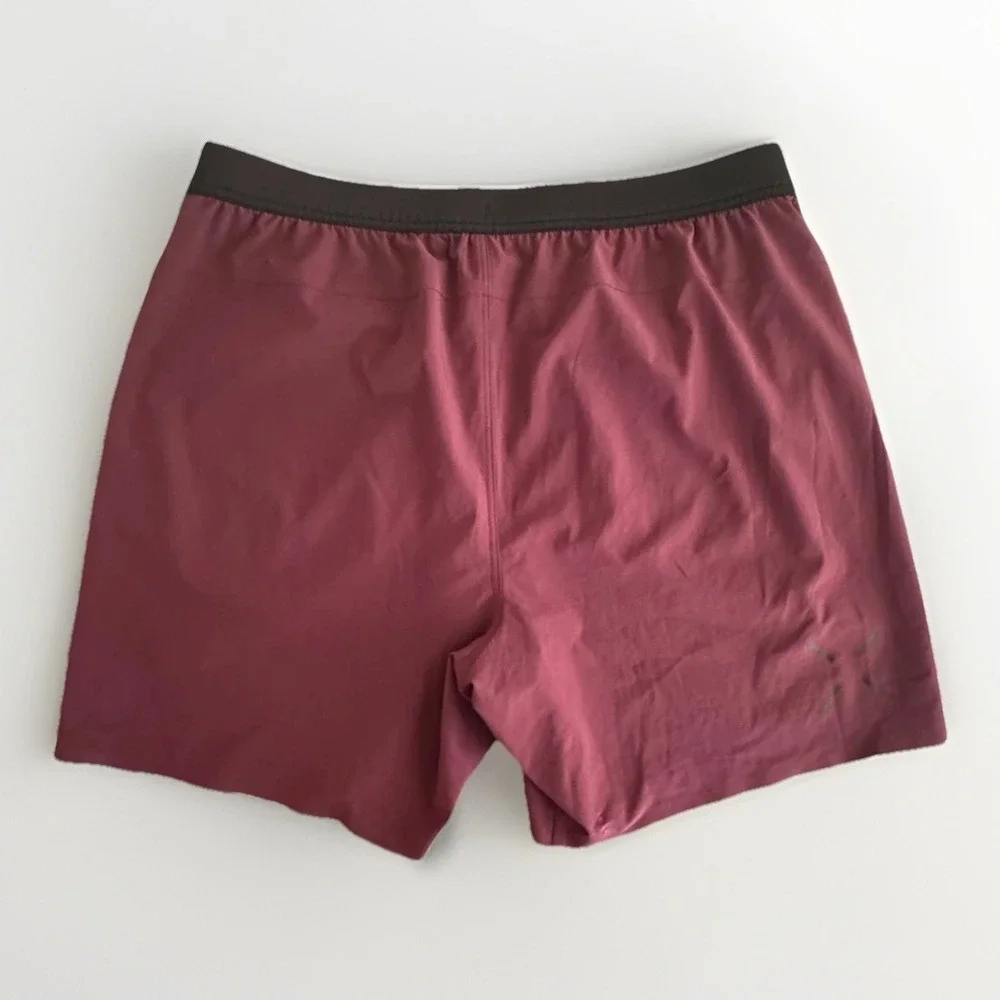 Ten Thousand Interval Short Men's XL Burgundy 7